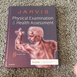Physical Exam and Health Assessment 8th Edition Textbook!!